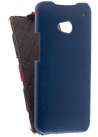    HTC One M7 Melkco Premium Leather Case - Craft Edition Jacka Type - The Nations Britain