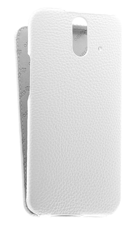    HTC One Dual Sim E8 Sipo Premium Leather Case - V-Series (White) ( 154)