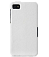    BlackBerry Z10 Melkco Premium Leather Case - Jacka Type (White LC)