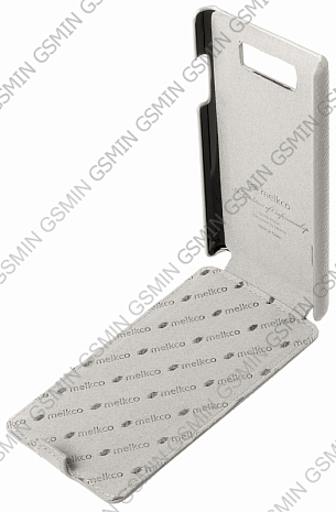   LG Optimus L7 / P700 Melkco Leather Case - Jacka Type (White LC)