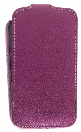    HTC One SV / One ST / T528T Melkco Leather Case - Jacka Type (Purple LC)