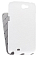    Samsung Galaxy Note 2 (N7100) Melkco Premium Leather Case - Jacka Type (White LC)