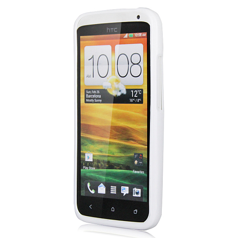    HTC One X iMUCA Color Brilliant TPU (milky-white)