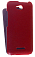    HTC Desire 616 Dual Sim Melkco Premium Leather Case - Jacka Type (Red LC)