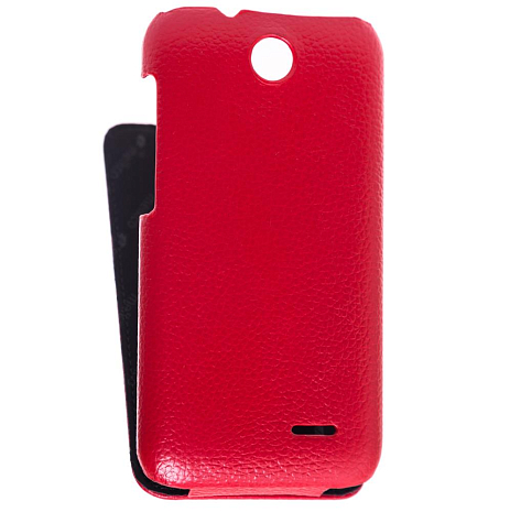    HTC Desire 310 Dual Sim Melkco Premium Leather Case - Jacka Type (Red LC)