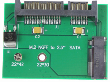 ������� GSMIN DP15 M.2 NGFF SSD �� 2.5 inch SATA 3.0 ����������, ��������������� (�������)