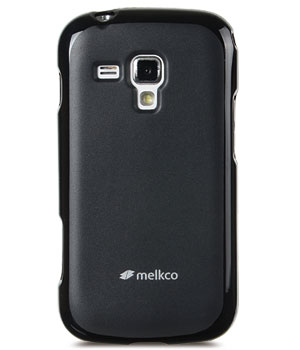 Чехол силиконовый для Samsung Galaxy S Duos (S7562) Melkco Poly Jacket TPU (Black Mat)