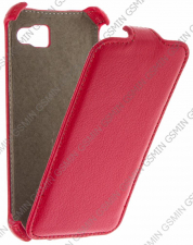 Кожаный чехол для Fly IQ 4411 Quad Energie 2 Armor Case (Красный)