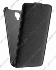 Кожаный чехол для Lenovo S8 Armor Case (Чёрный)
