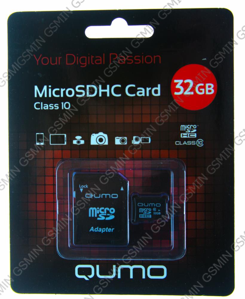 Карта памяти qumo. Qumo MICROSDHC 32gb class10. MICROSDHC,32gb Qumo (class 10 UHS-I u3 ,3.0.