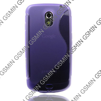 Чехол силиконовый для Samsung Galaxy Nexus (i9250) TPU (Фиолетовый)