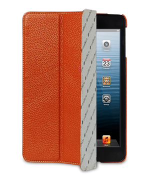 Кожаный чехол для iPad mini Melkco Premium Leather case - Slimme Cover Type (Orange LC)