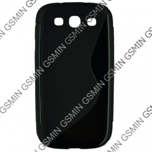 Чехол силиконовый для Samsung Galaxy S3 i9300 TPU (Black)