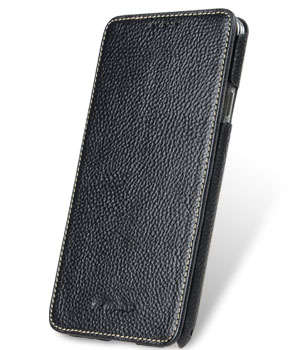 Кожаный чехол для Samsung Galaxy Note 3 (N9005) Melkco Premium Leather Case - Face Cover Book Type (Black LC) Ver.3