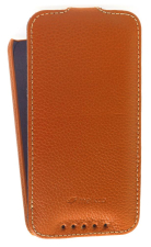 Кожаный чехол для HTC Desire 601 Melkco Premium Leather Case - Jacka Type (Orange LC)