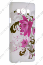 Чехол силиконовый для Samsung Galaxy A7 с Рисунком N2