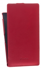Кожаный чехол для Sony Xperia Z Ultra Melkco Premium Leather Case - Jacka Type (Red LC)