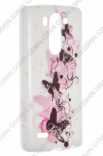 Чехол силиконовый для LG G3 D855 с Рисунком N3