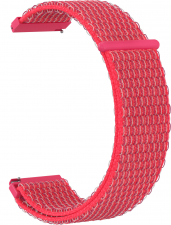 Ремешок нейлоновый GSMIN Woven Nylon 20 для Samsung Galaxy Watch 4 Classic 46мм (Розовый)