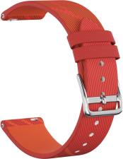 Ремешок кожаный GSMIN Atlas 22 для Amazfit GTR 3 Pro (Светло-оранжевый)