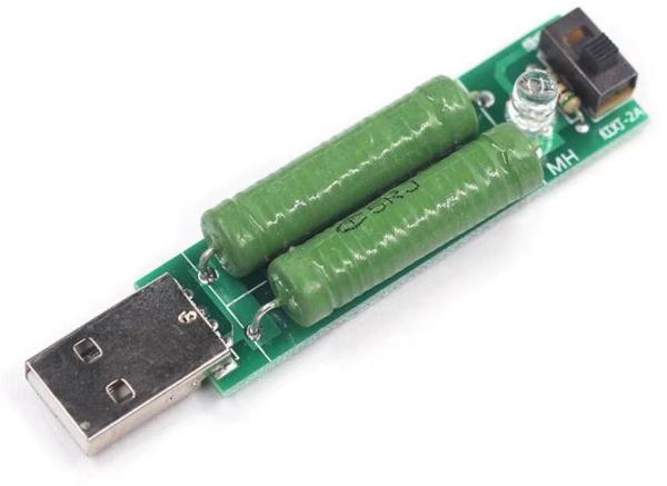 USB тестер нагрузочный резистор 5V A — Интернет-магазин — Мир солнечной энергии