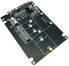 ������� ���������� GSMIN DP51 2 � 1 M.2 NGFF(B), mSATA SSD �� SATA 3.0 ��������������� � �������� � ����������� (������)