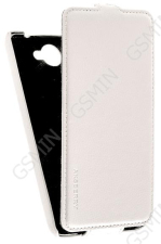 Кожаный чехол для Lenovo S939 Aksberry Protective Flip Case (Белый)