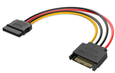 ������ ������� GSMIN WE38 SATA 15-Pin (F) - SATA 15-Pin (M) (������)