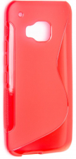 Чехол силиконовый для HTC One M9 S-Line TPU (Красный)