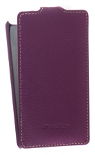 Кожаный чехол для HTC Windows Phone 8S / Rio Melkco Leather Case - Jacka Type (Purple LC)