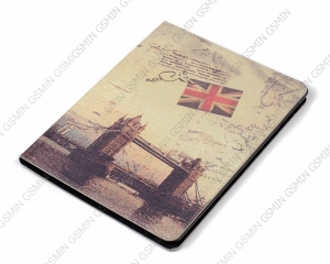 Кожаный чехол для iPad 2/3 и iPad 4 RHDS Case (Tower Bridge)
