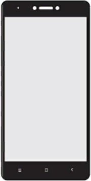 Противоударное защитное стекло для Xiaomi Redmi Note 4X Ainy Full Screen Cover 0.25mm (Черный)