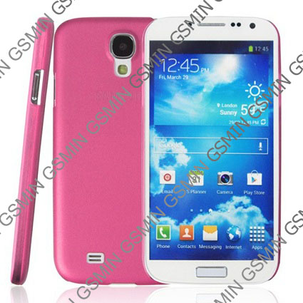 Чехол-накладка для Samsung Galaxy S4 (i9500) Ultra Thin 0.5mm (Розовый)