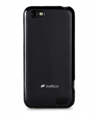 ����� ����������� ��� HTC One V / Primo / T320e Melkco Poly Jacket TPU (Black Mat)
