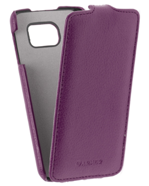 Кожаный чехол для Samsung Galaxy S6 G920F Armor Case "Full" (Фиолетовый)