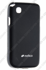 Чехол силиконовый для LG L40 D170 Melkco Poly Jacket TPU (Black Mat)
