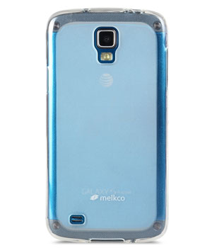 Чехол силиконовый для Samsung Galaxy S4 Active (i9295) Melkco Poly Jacket TPU (Transparent Mat)