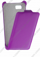 Кожаный чехол для LG Optimus 4X HD / P880 Armor Case (Фиолетовый)