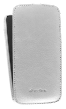 ������� ����� ��� HTC Desire 500 Dual Sim Melkco Premium Leather Case - Jacka Type (White LC)