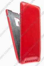 ������� ����� ��� HTC One Max / T6 Melkco Premium Leather Case - Jacka Type (Red LC)