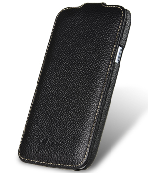 Кожаный чехол для Samsung Galaxy S4 (i9500) Melkco Premium Leather Case - Jacka Type (Black LC)