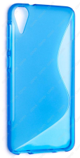 Чехол силиконовый для HTC Desire 825 Dual Sim S-Line TPU (Синий)