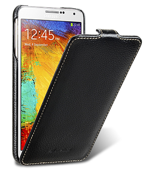 Кожаный чехол для Samsung Galaxy Note 3 Neo (N7505) Melkco Premium Leather Case -Jacka Type (Black LC)