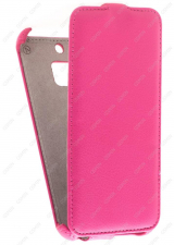 Кожаный чехол для HTC One M9 Plus Armor Case (Розовый)