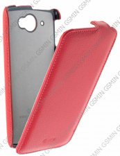 Кожаный чехол для Lenovo S920 Sipo Premium Leather Case - V-Series (Красный)