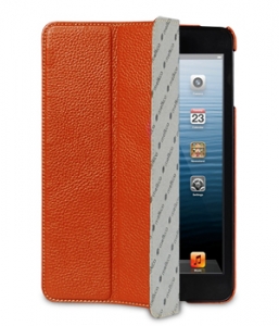 Кожаный чехол для iPad mini 2 Retina Melkco Premium Leather case - Slimme Cover Type (Orange LC)