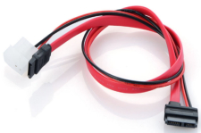 ������ ������� GSMIN WE39 SATA 7+6-Pin (F) - SATA 4+7-Pin (M) (������)