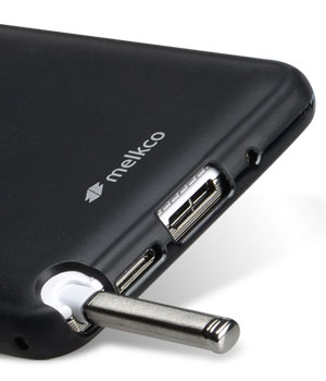 Чехол силиконовый для Samsung Galaxy Note 3 (N9005) Melkco Poly Jacket TPU (Black Mat) Ver.2