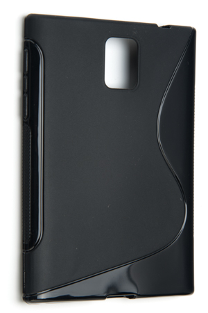 Чехол силиконовый для BlackBerry Passport Q30 S-Line TPU (Черный)