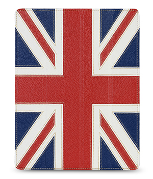 Кожаный чехол для iPad 2/3 и iPad 4 Melkco Leather case - Craft Edition Slimme Cover Type - The Nations Britain